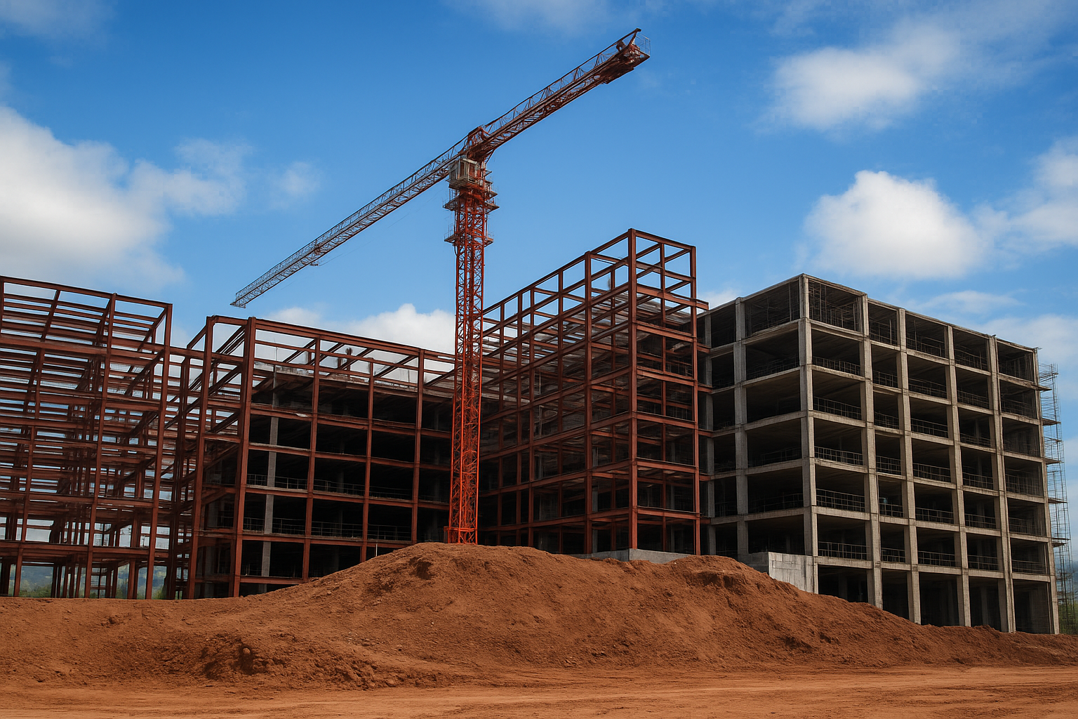 Steel structure construction 1